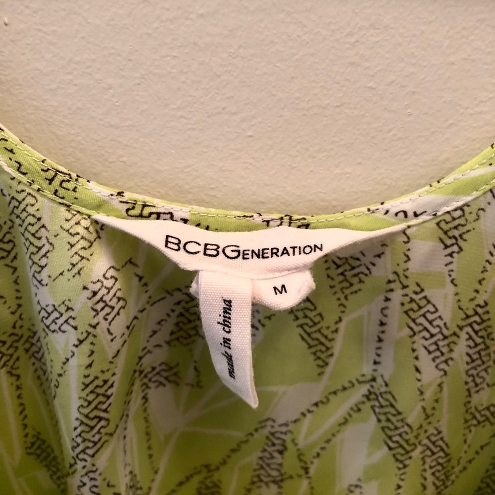 BCBGeneration Ruffled Tank Top - Picture 3 of 3